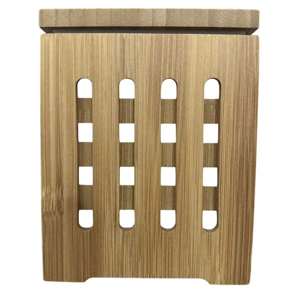 Bamboo Aromatherapy Essential Oil Diffuser Ultrasonic Cool Mist Color LED